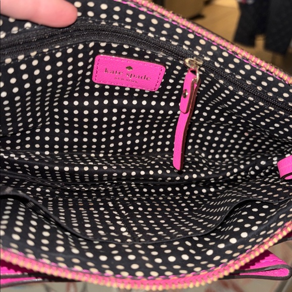 Kate Spade Pink Leather Bow Crossbody - Picture 8 of 8